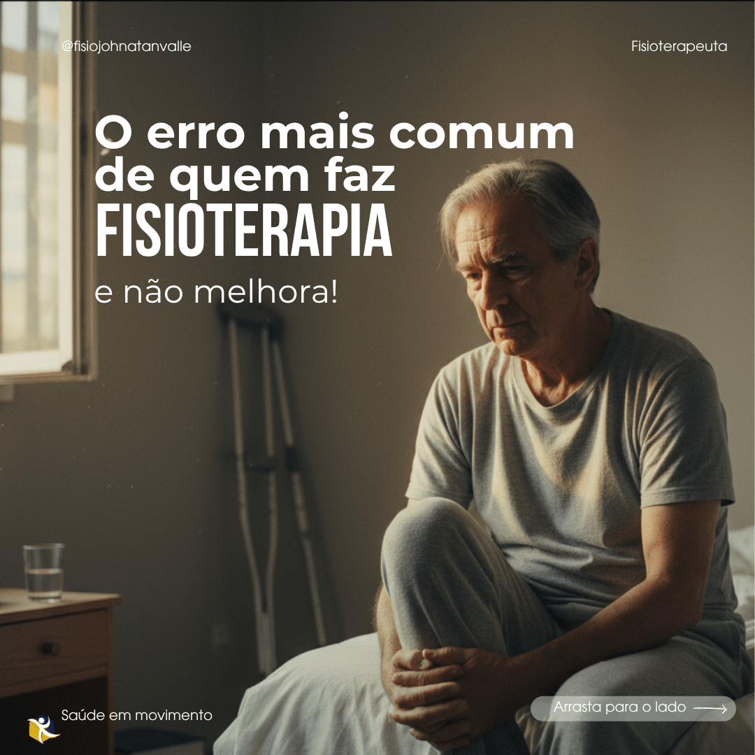 O erro mais comum de quem faz fisioterapia e não melhora